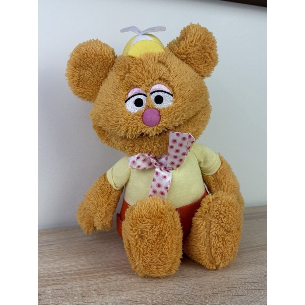 Disney Muppet Baby FOZZIE Bear Talks Just Play Plush WORKS